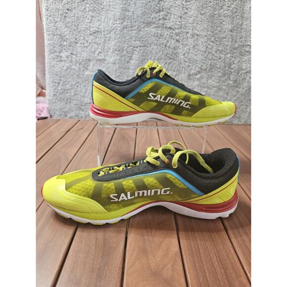 SALMING Distance Men's Green MEsh Lace up Athletic Running Shoes‎ US 11 EU 45.3 - Picture 1 of 4